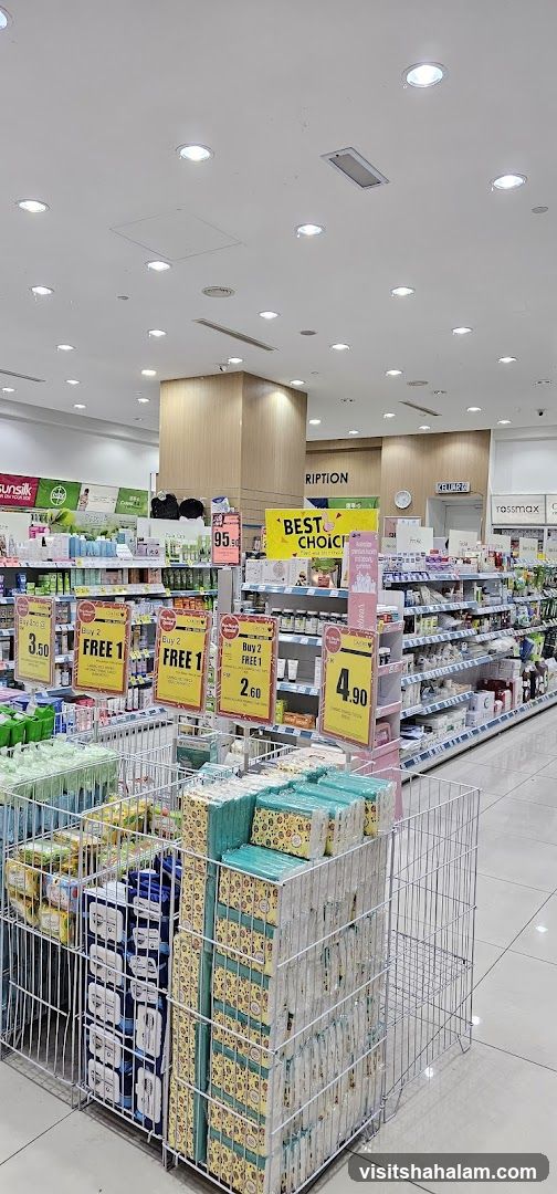 Health and Beauty Store Aisles