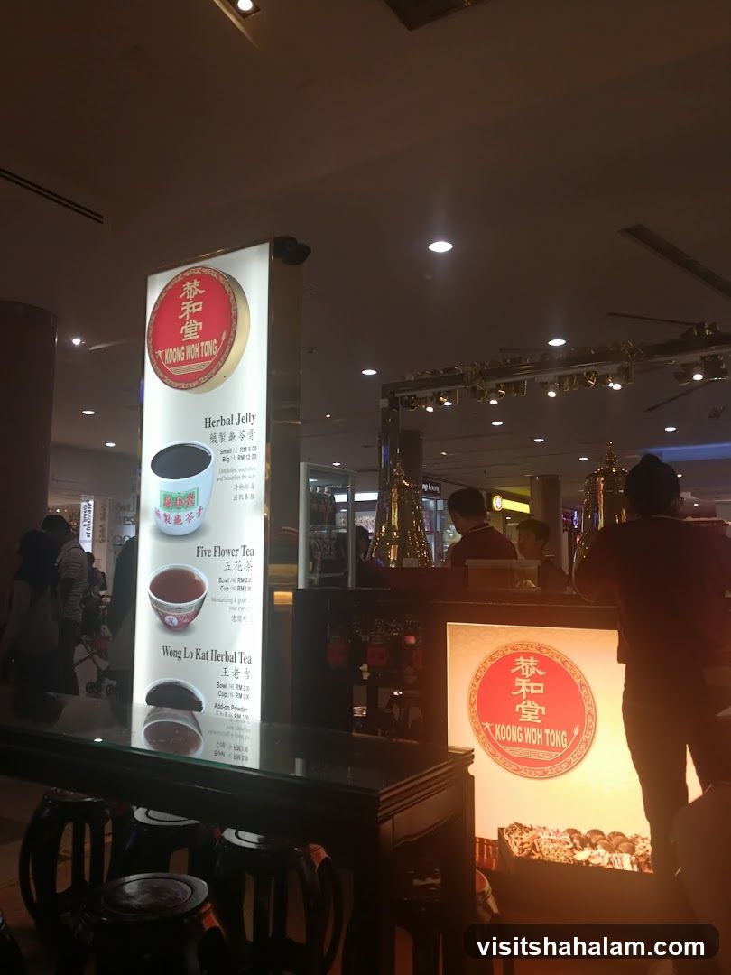 Koong Woh Tong Menu