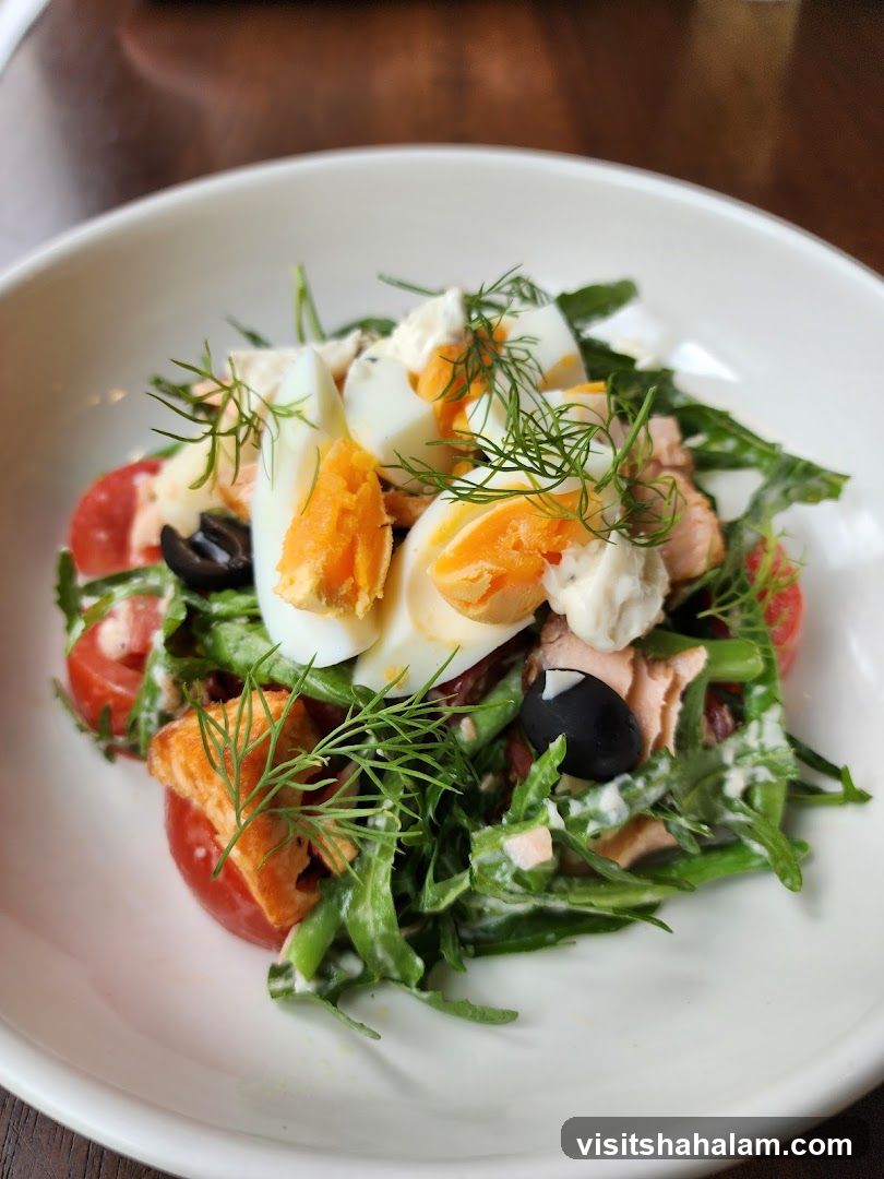 Salmon and Egg Salad