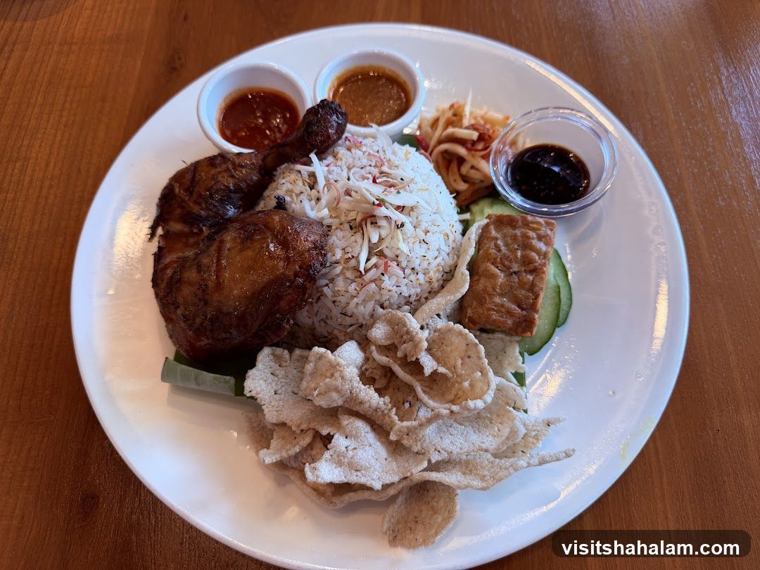 Chicken Rice Plate