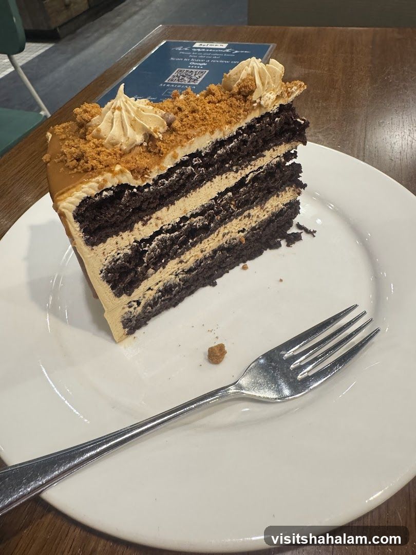 Slice of Chocolate Cake
