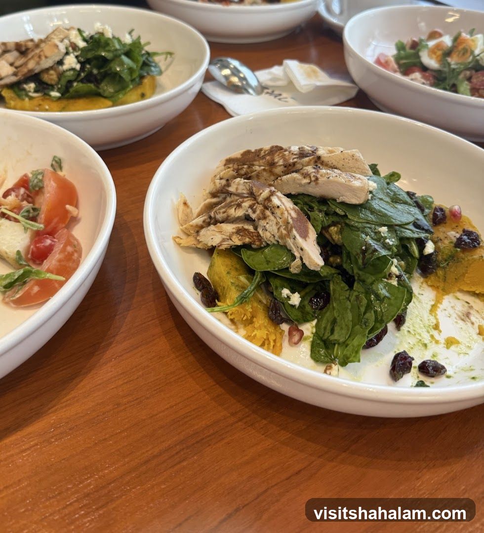 Salads with Grilled Chicken
