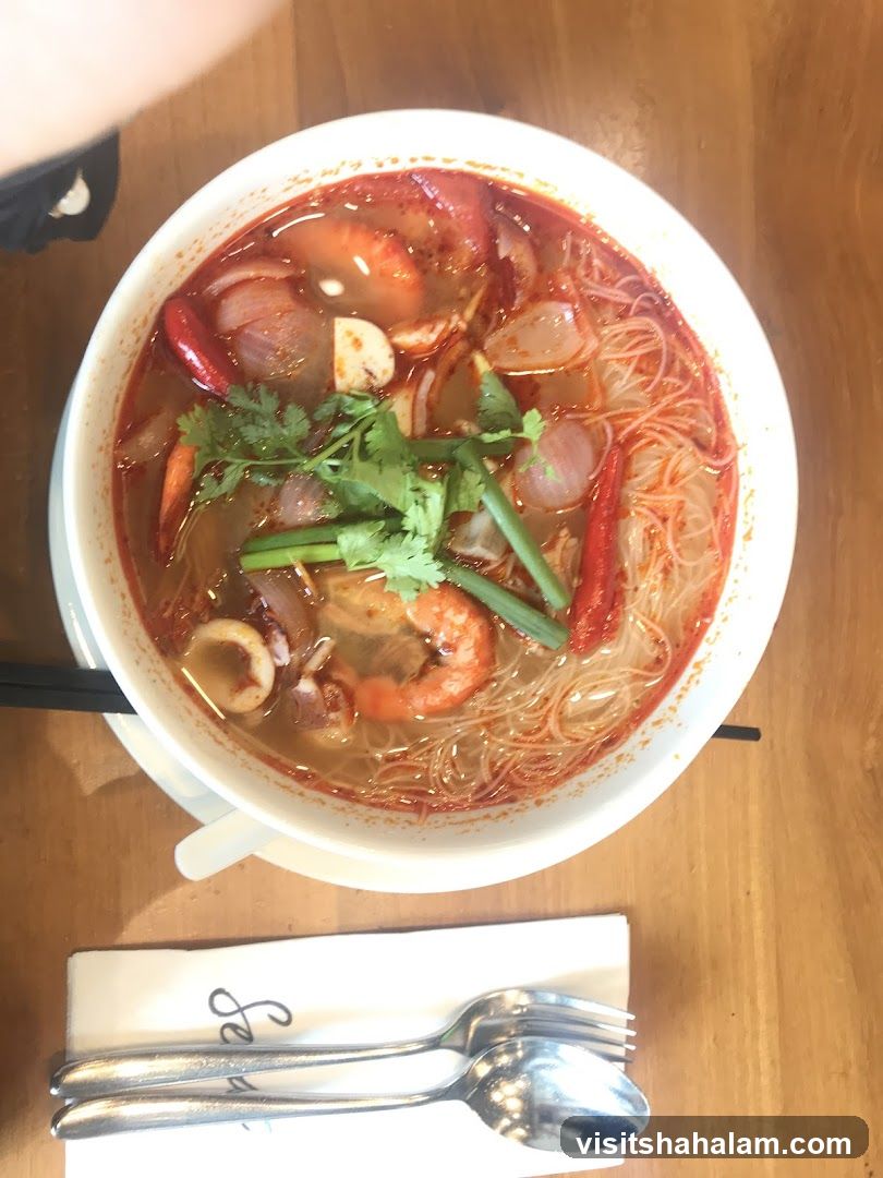 Tom Yum Noodle Soup