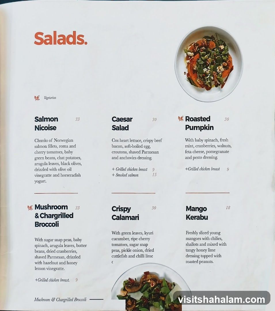 Salads.