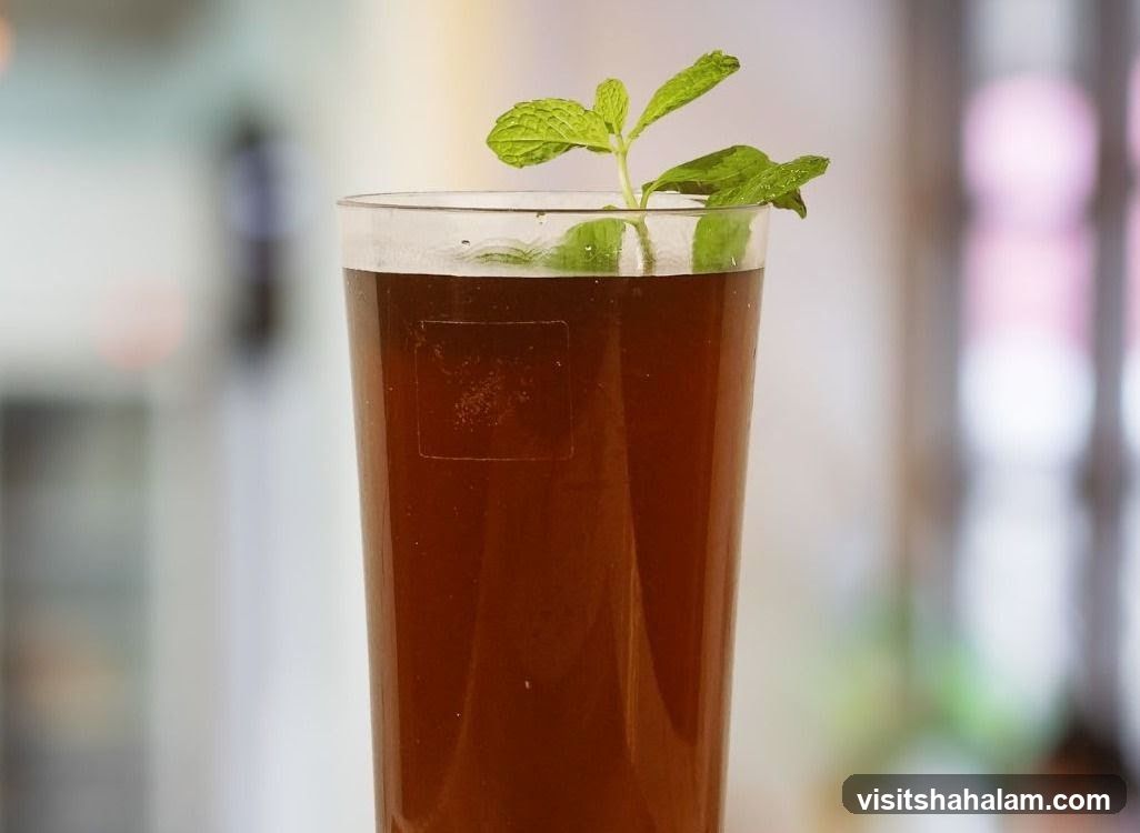 Iced Tea with Mint
