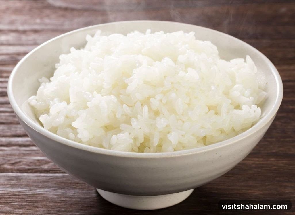 Bowl of Steamed Rice