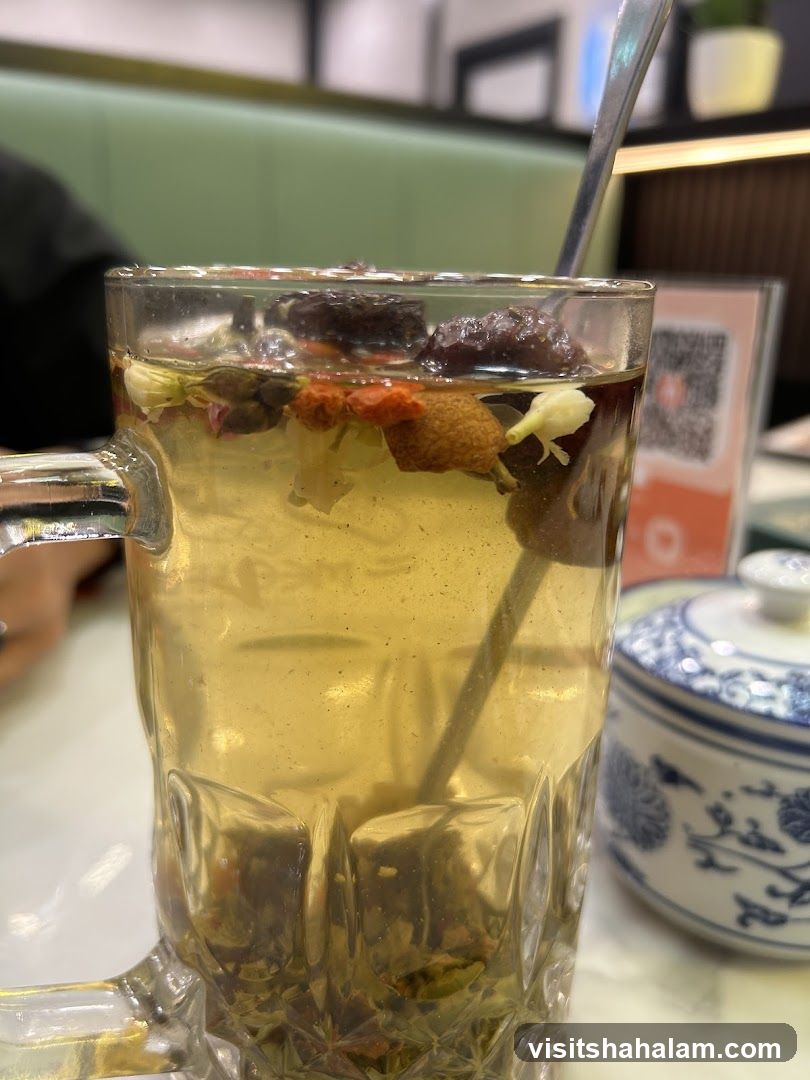 Herbal Tea with Dried Fruits