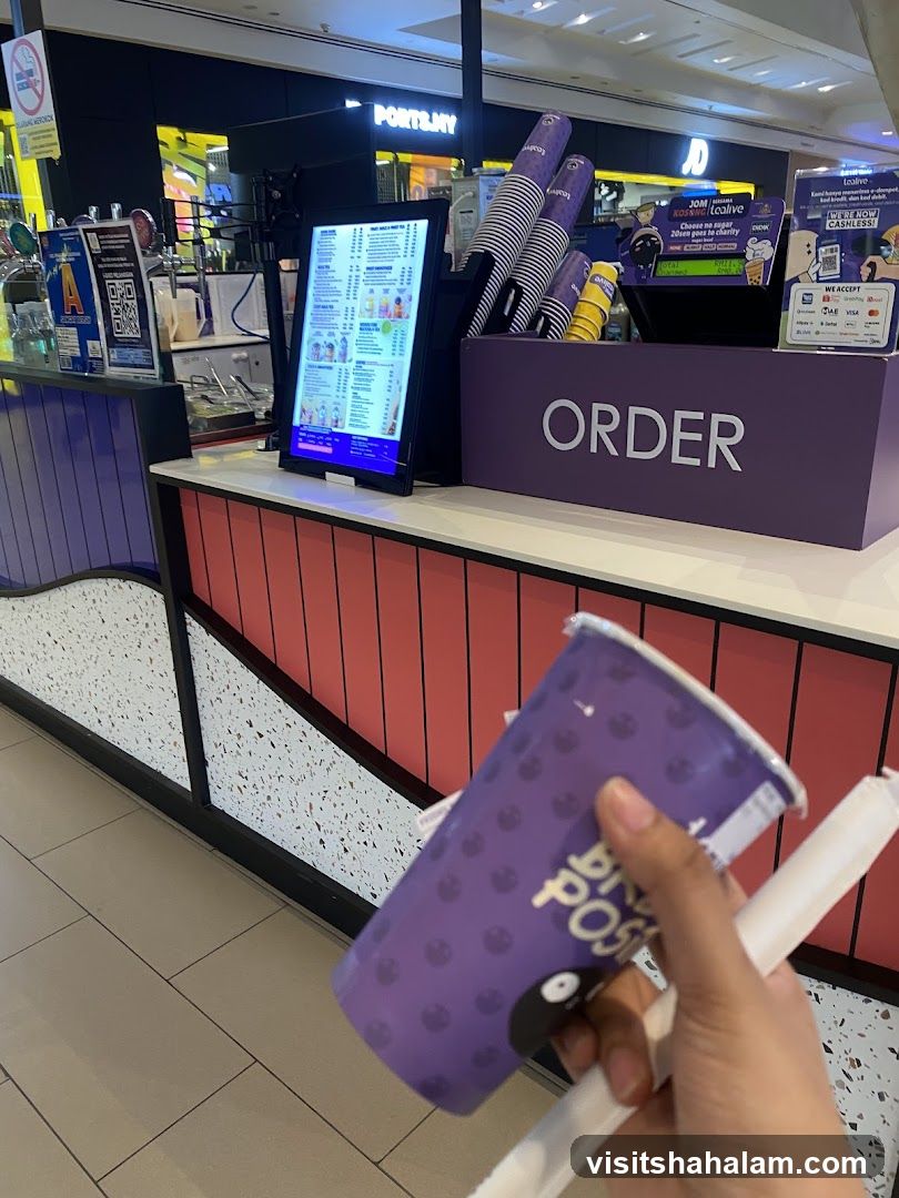 Bubble Tea Counter
