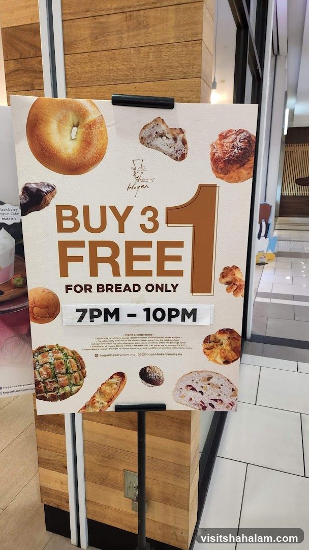 Buy 3 Free 1 Bread Promotion