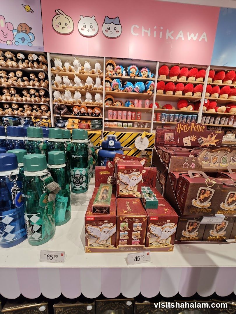 Store Display with Merchandise