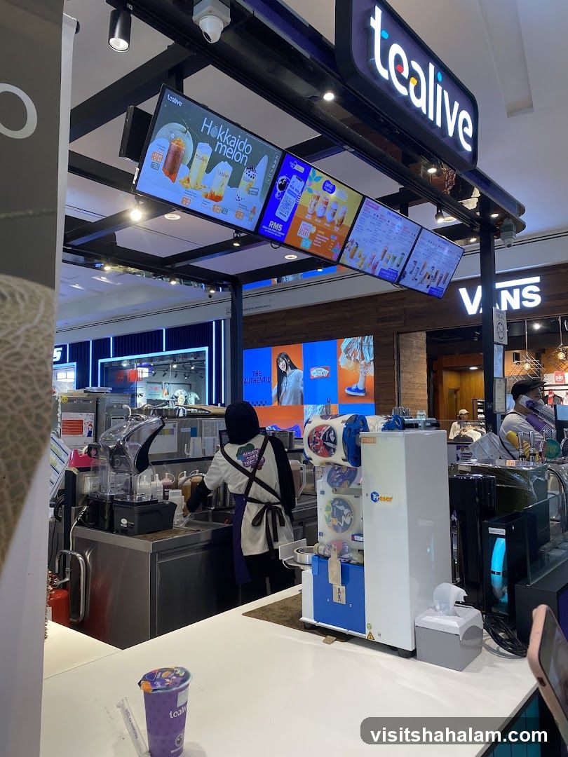 Tealive Drink Stall