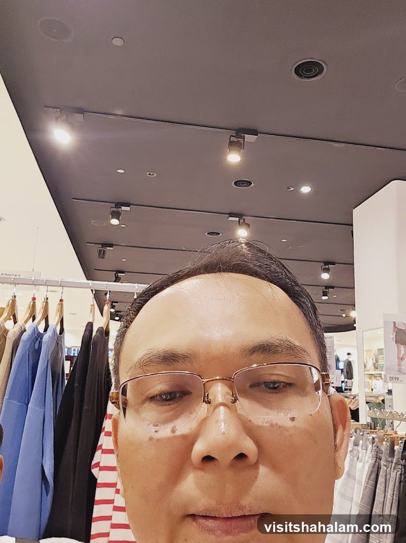 Man in Clothing Store