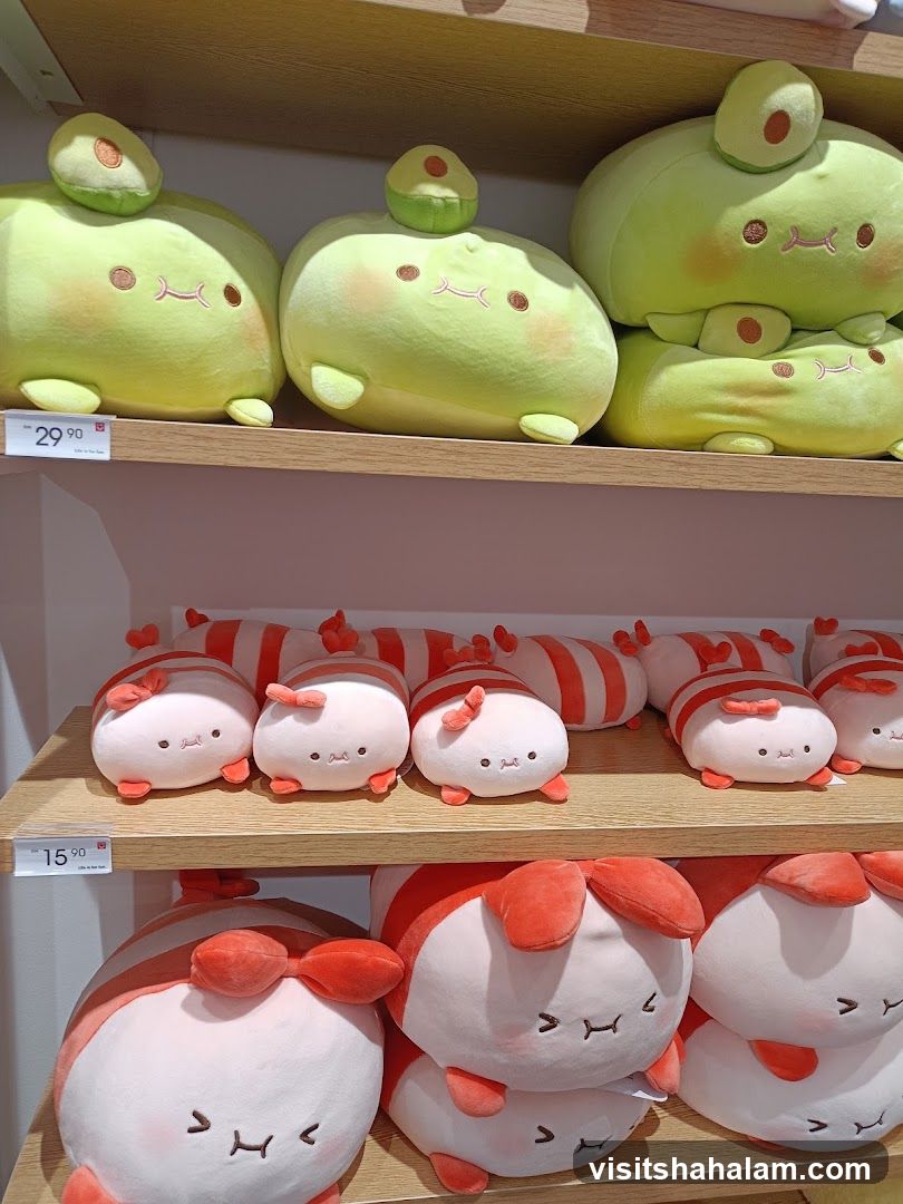 Plush Toys on Shelves