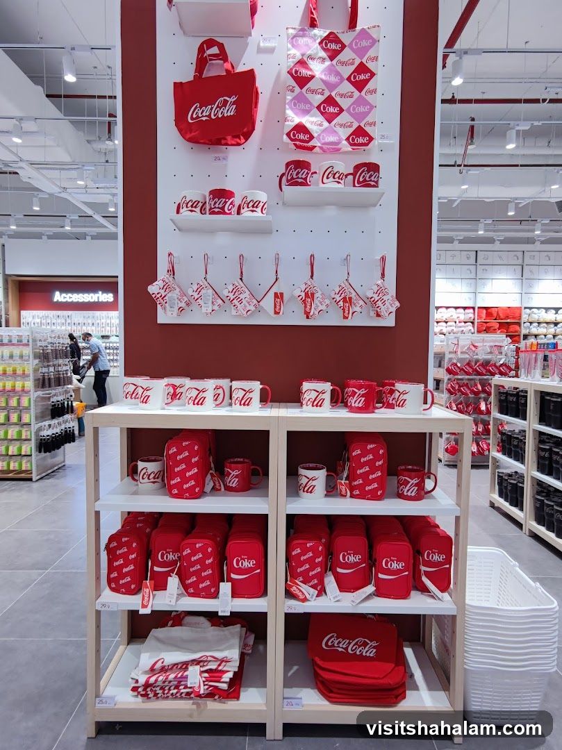 Coca-Cola Merchandise Display