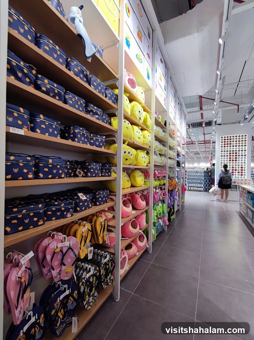 Store Interior with Merchandise