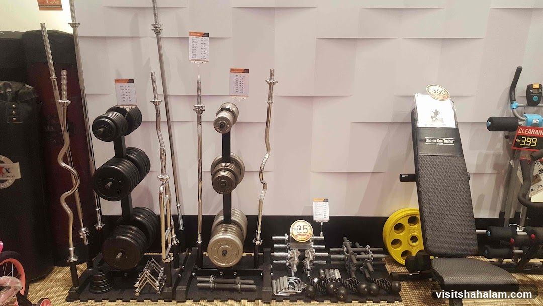 Gym Equipment Display