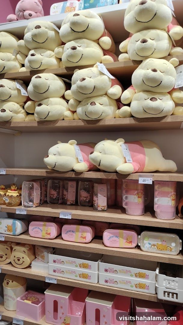 Winnie the Pooh Merchandise Display