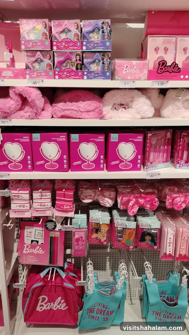 Barbie Merchandise Display