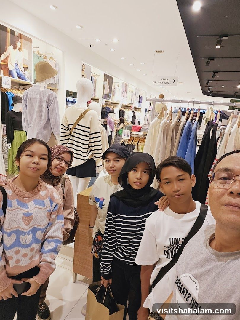 Family Shopping Trip
