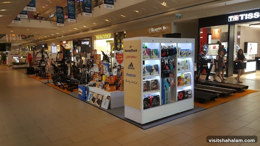 Fitness Equipment Display