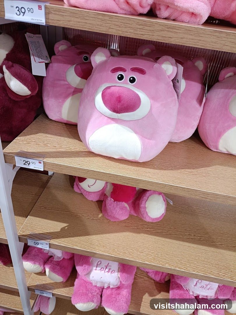 Plush Toys on Shelves