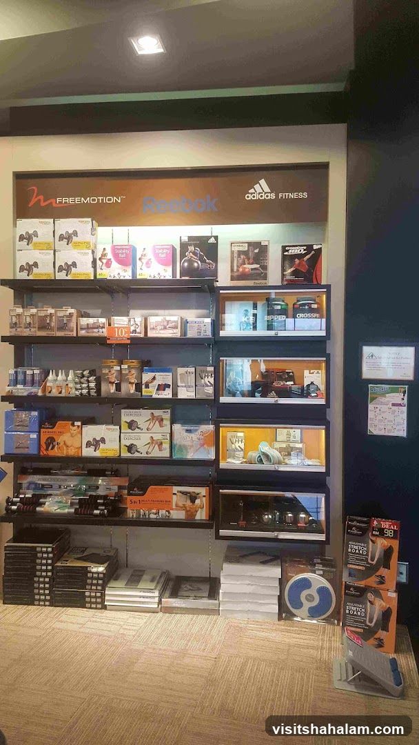 Fitness Equipment Store Display