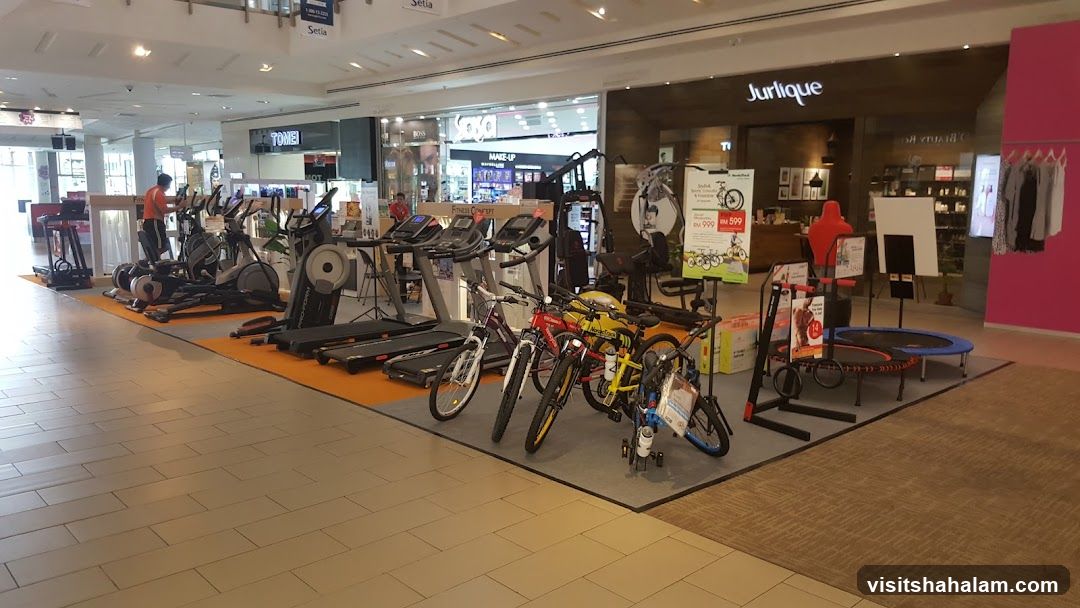 Fitness Equipment Display