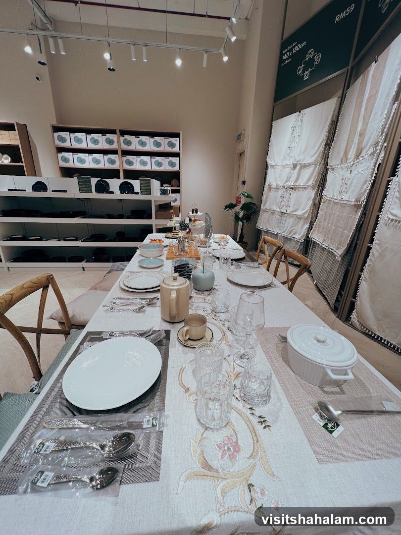 Table Setting Display