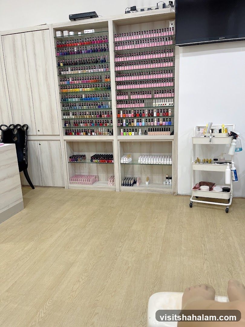 Nail Salon Interior