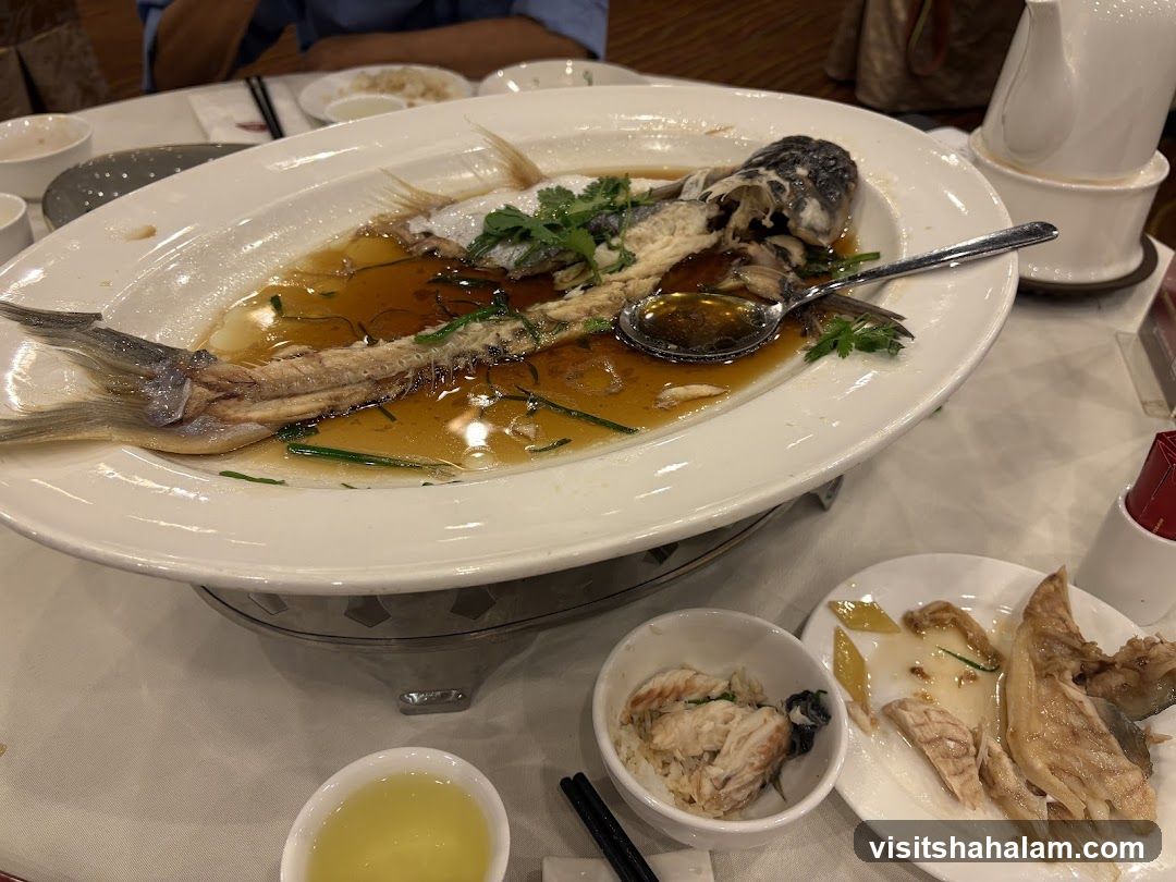 Steamed Fish Remains