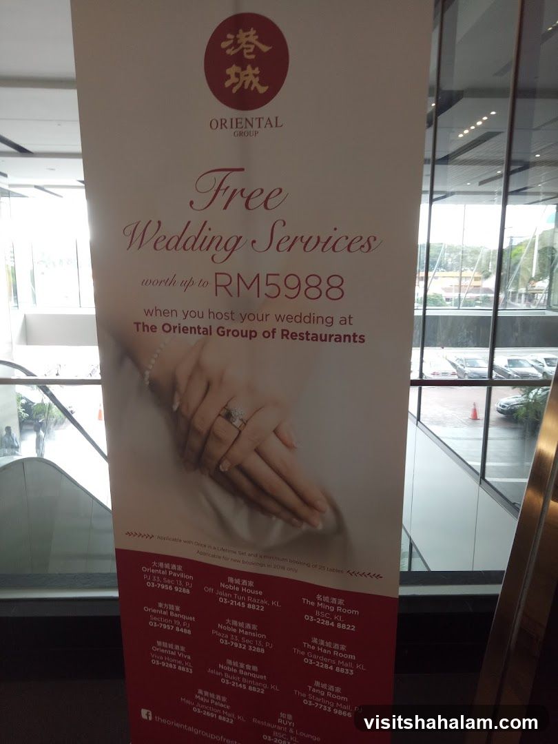 Oriental Group Wedding Services Promotion