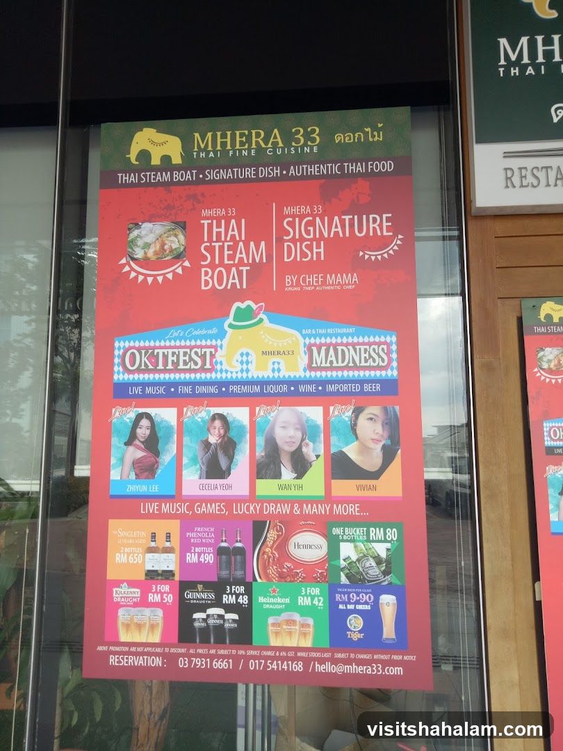 Mhera 33 Thai Fine Cuisine Promotion