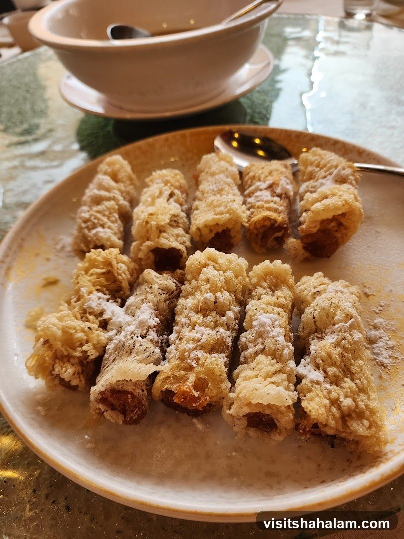 Fried Rolls with Powdered Sugar