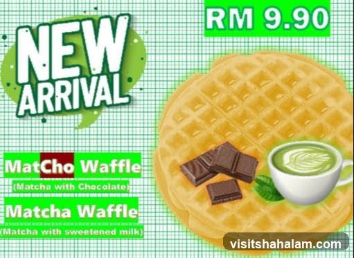 New Arrival Matcha Waffle