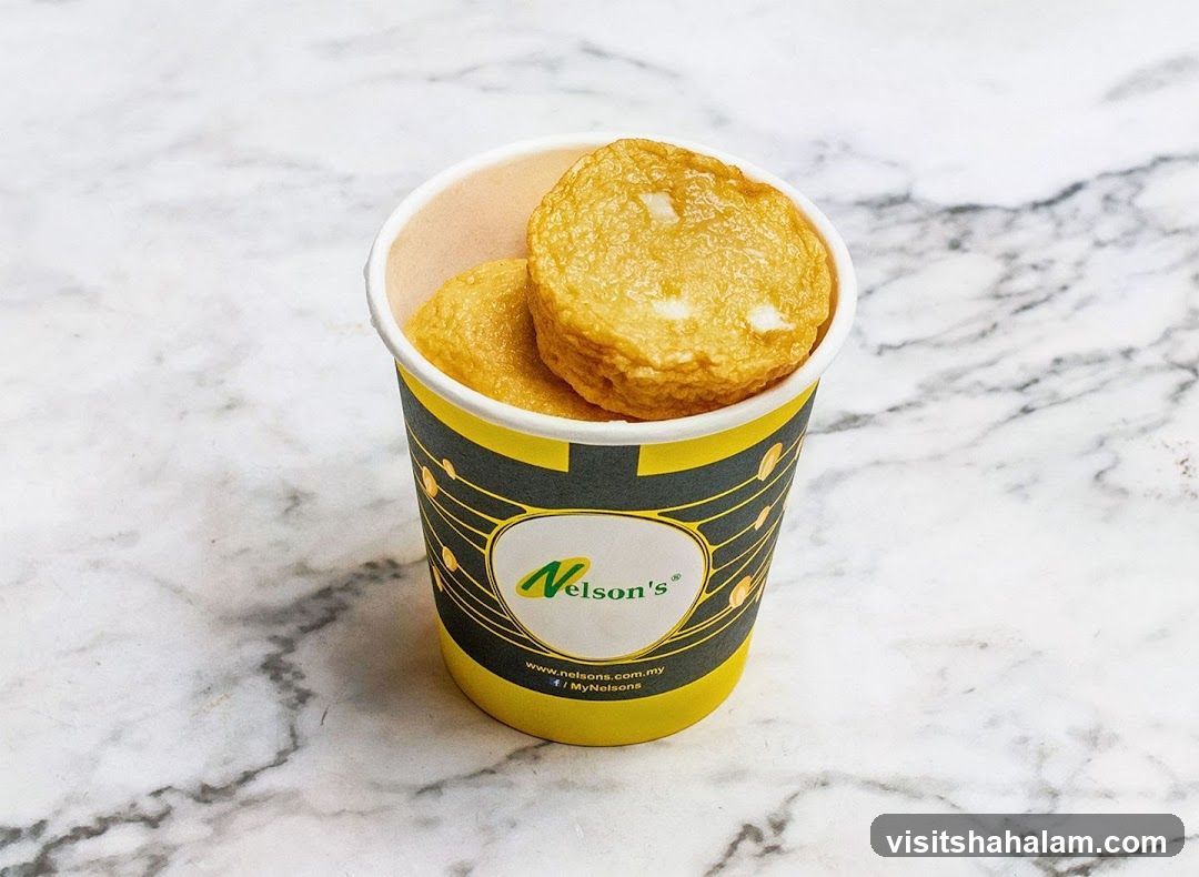 Fried Fish Cakes in a Cup