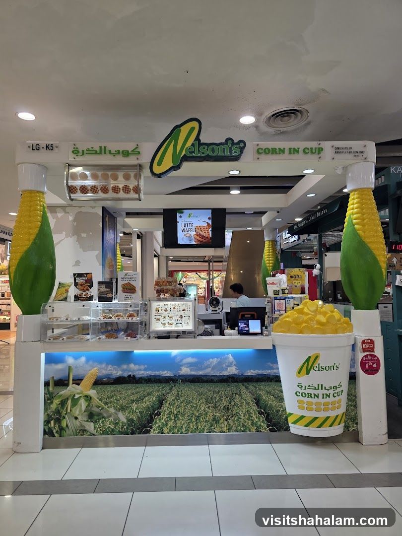 Nelson's Corn in Cup Kiosk