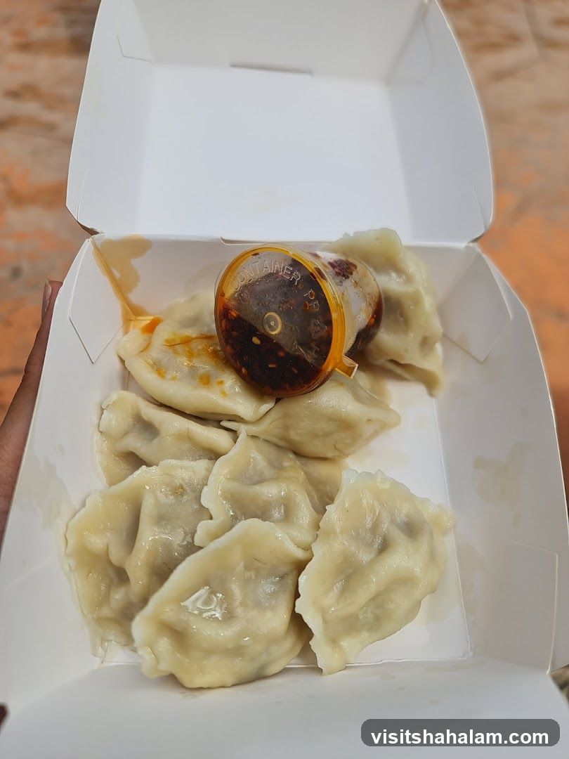 Dumplings with Chili Oil