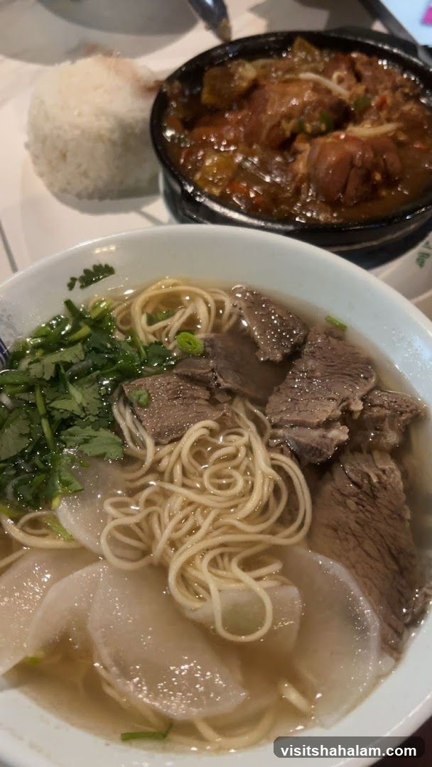 Beef Noodle Soup and Braised Dish