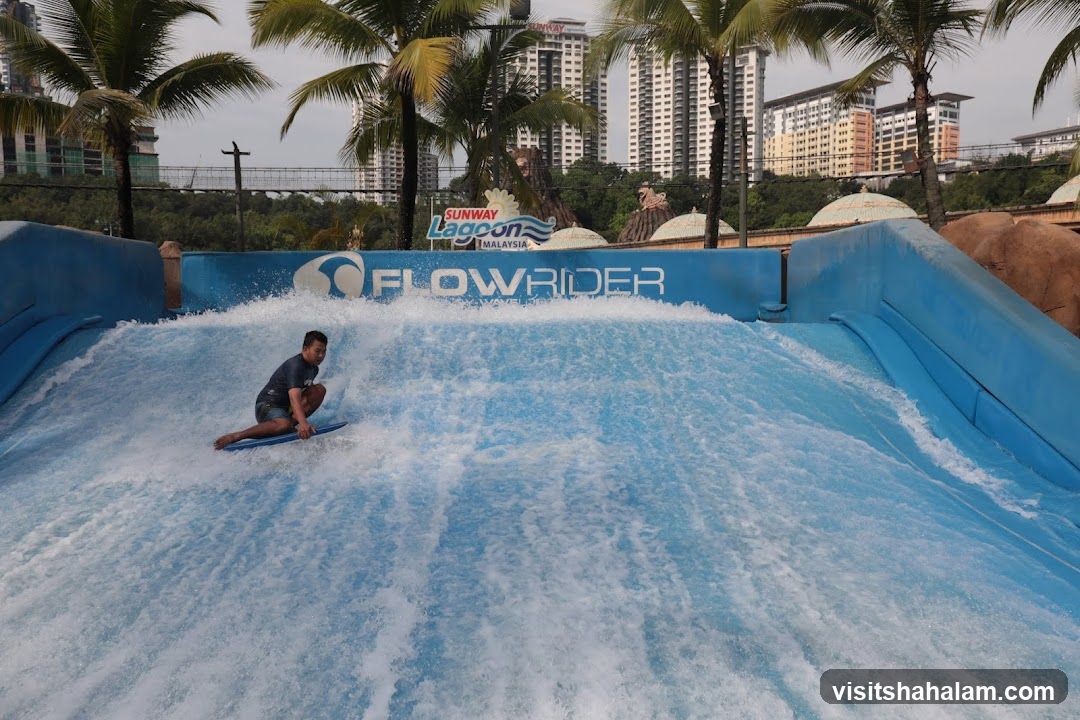Flowrider at Sunway Lagoon
