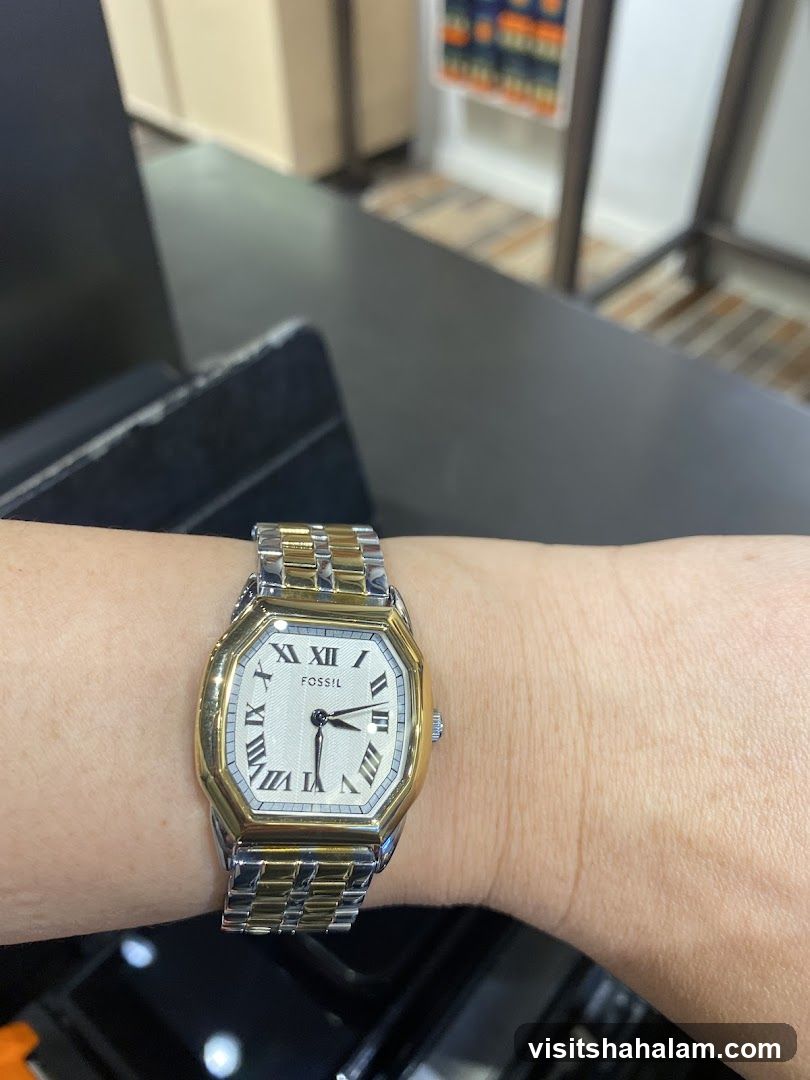 Fossil Watch on Wrist