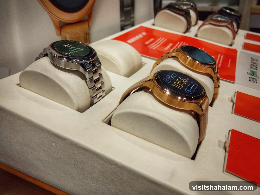 Smartwatches on Display