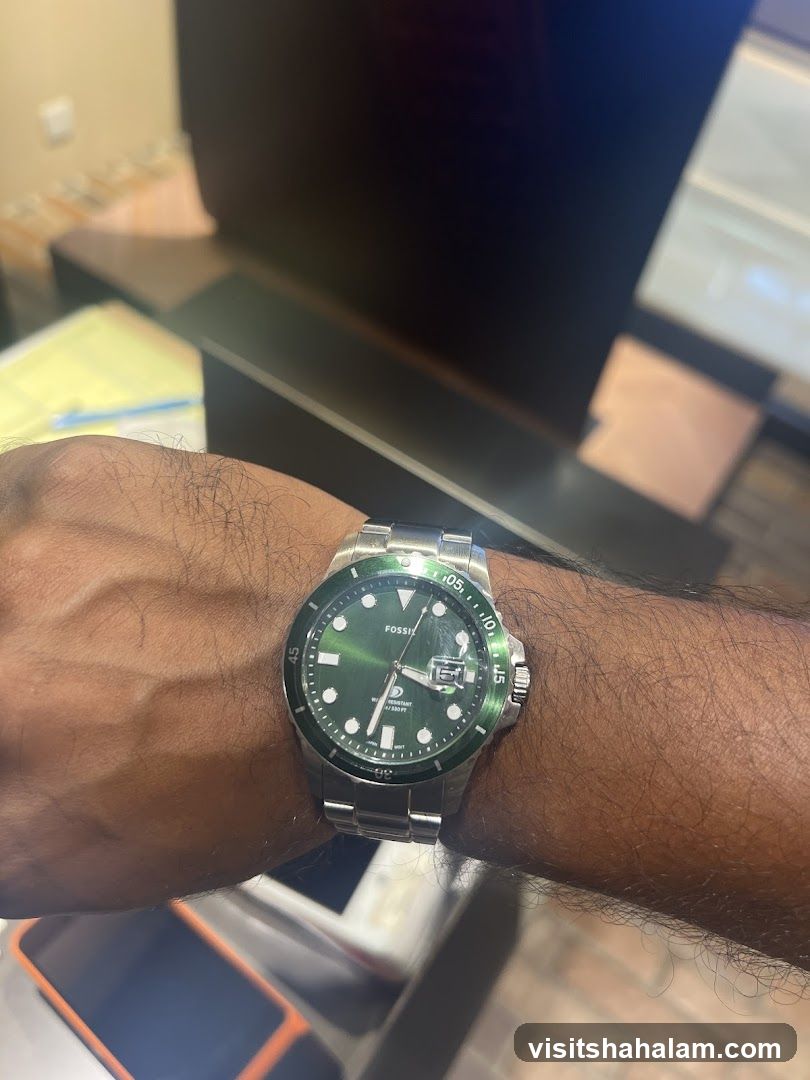 Fossil Watch on Wrist