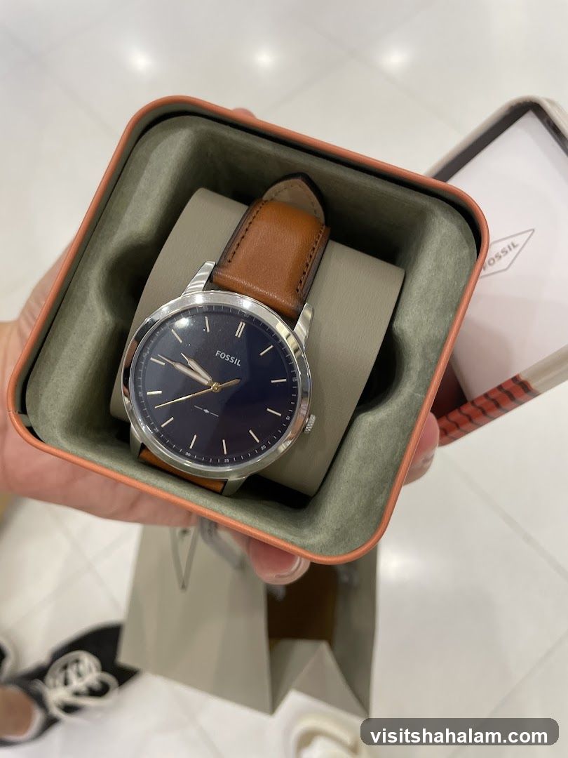 Fossil Watch in Box