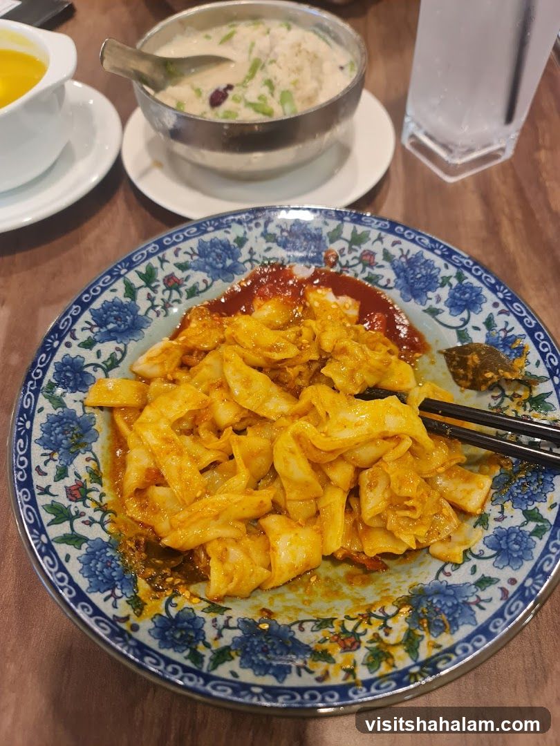 Noodles and Dessert
