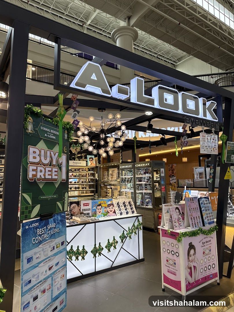 A-LOOK Eyewear Store Display