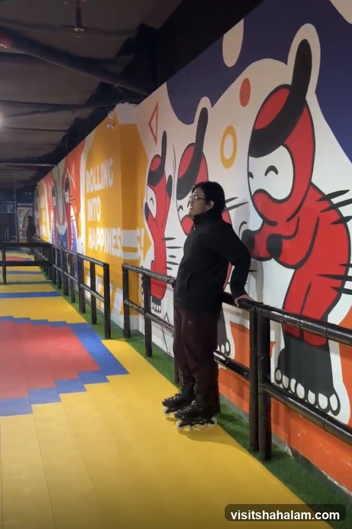 Roller Skating Rink Wall Art