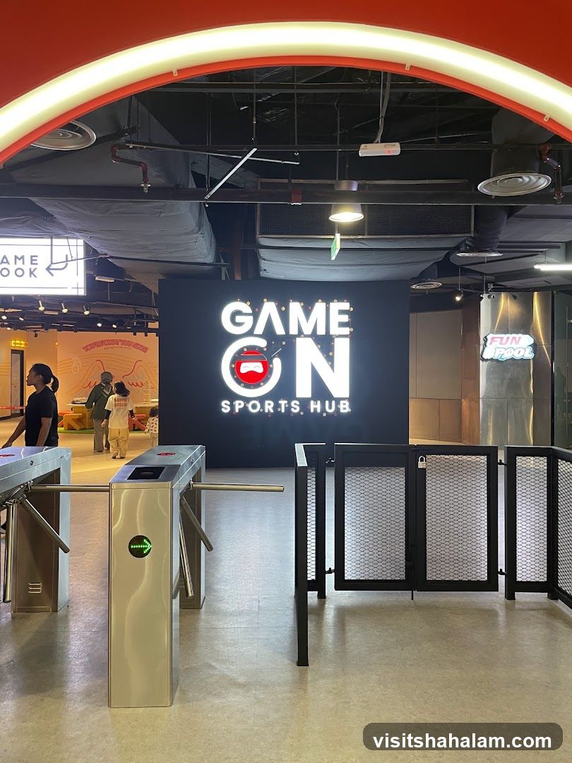 Game On Sports Hub Entrance