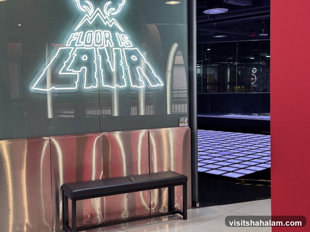 Floor is Lava Neon Sign