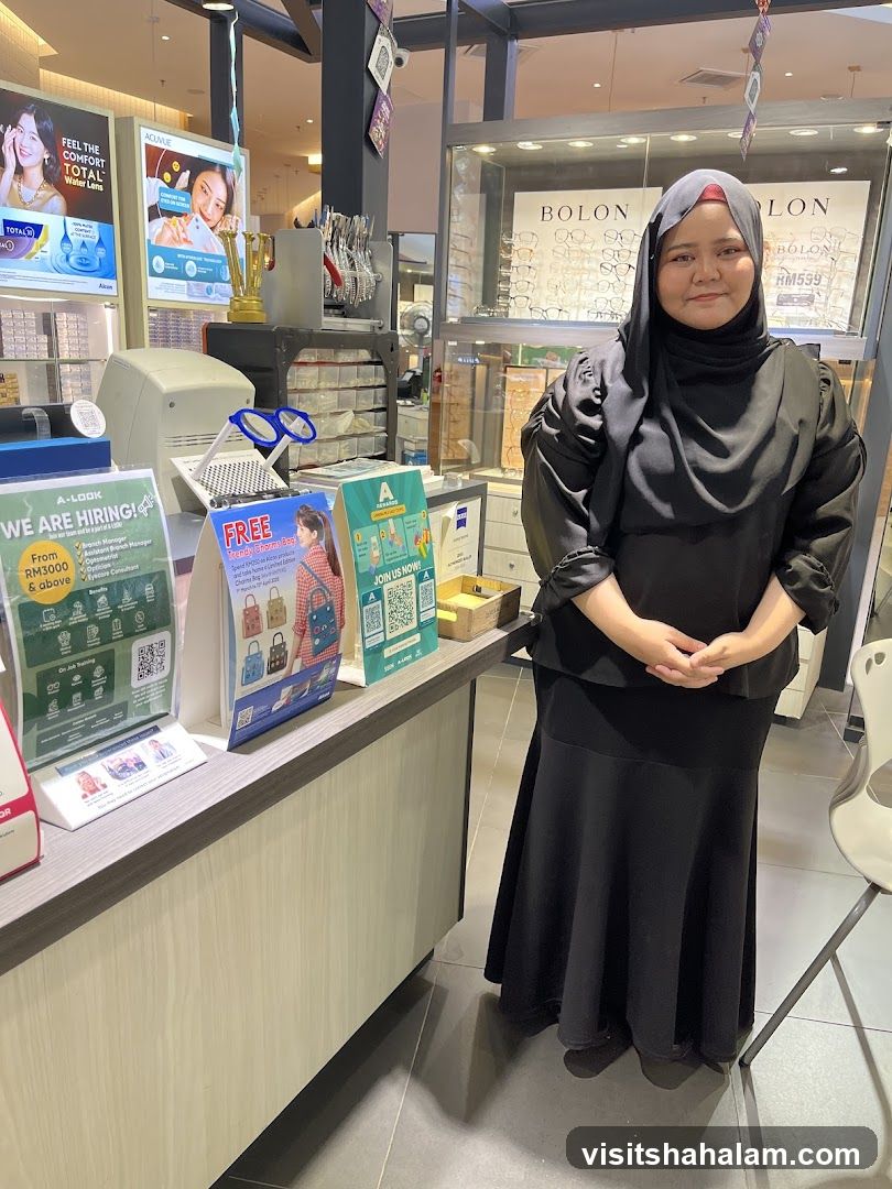 Optometry Store Counter