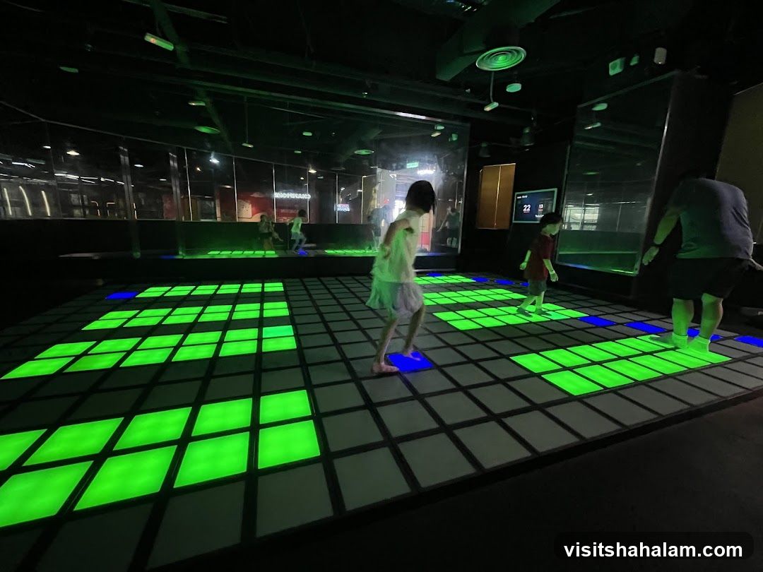 Interactive Light-Up Floor